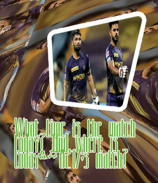 Ipl today timing