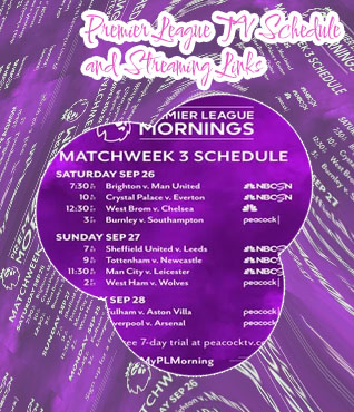 Nbc english premier league schedule