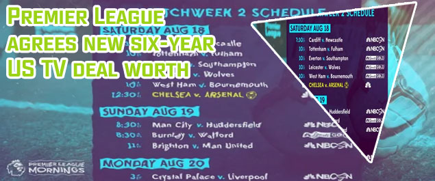 Nbc premier league schedule
