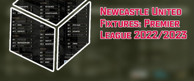 Newcastle united fixtures